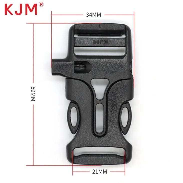 Buckle Chwiban Plastig Ar gyfer Backpack