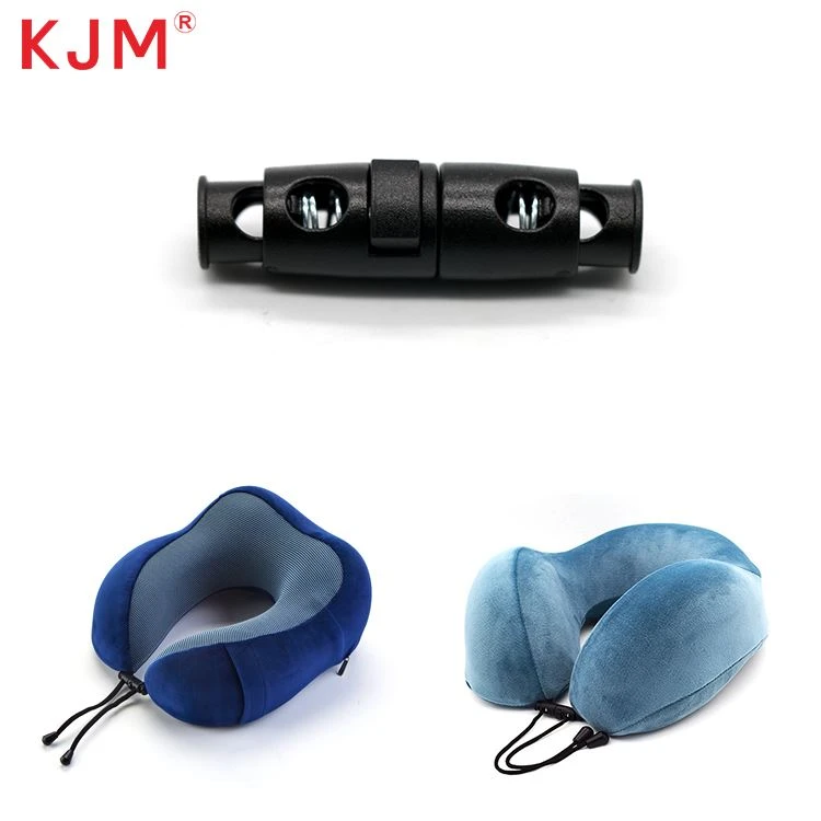 Clo Cord Tyllau Deuol Ar gyfer Pillow Gwddf